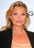 Kate Moss as a part of editor's team 