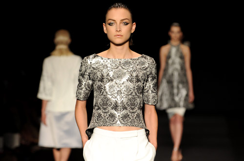 Mercedes-Benz Fashion Week Australia - Jayson Brunsdon's Spring-Summer 2013/2014 collection