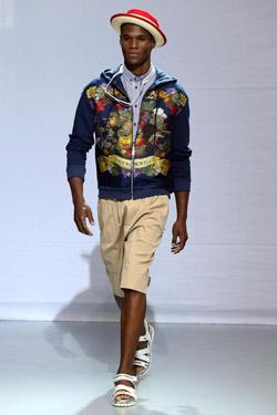 Frankie Morello with Spring/Summer 2014 Collection