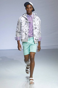 Frankie Morello with Spring/Summer 2014 Collection