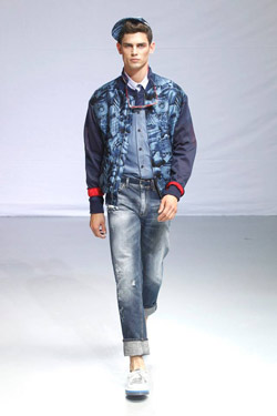 Frankie Morello with Spring/Summer 2014 Collection