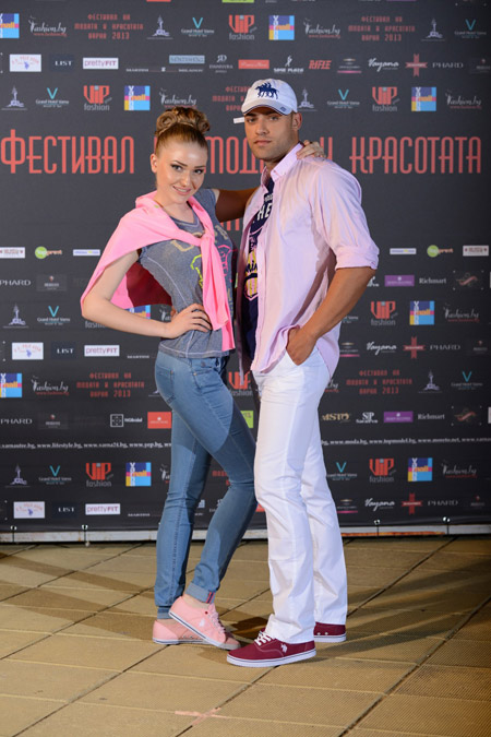 The Festival of Fashion and Beauty 2013 presented the new collection of U.S. POLO 