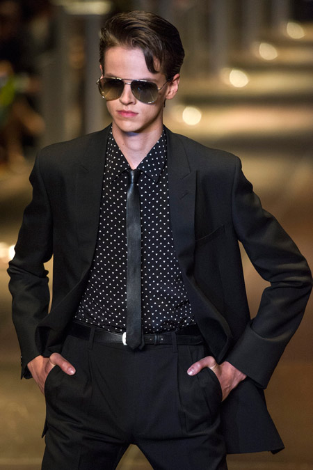 Saint Laurent Spring 2014 Men's Collection