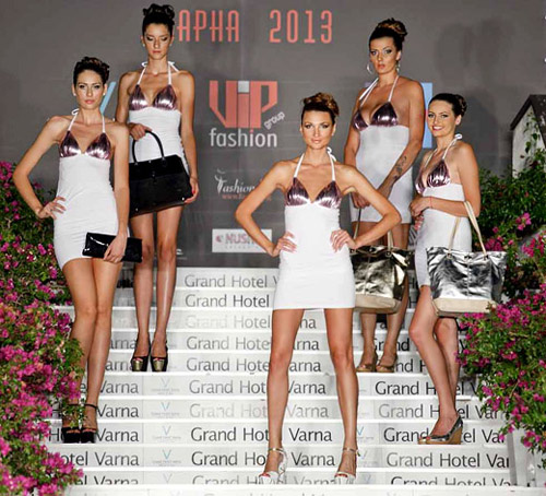 Sara Pen's Summer 2013 collection was shown during the Festival of Fashion and Beauty 2013