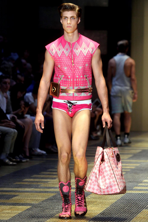 Men's fashion: Versace Spring-Summer 2013 collection