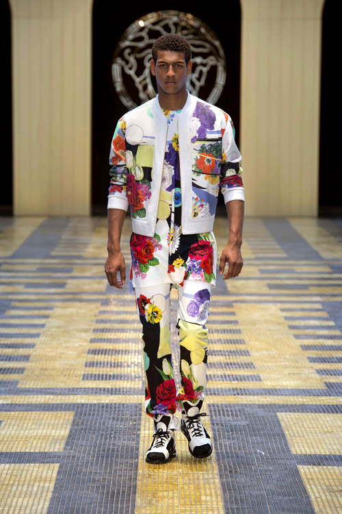 Men's fashion: Versace Spring-Summer 2013 collection