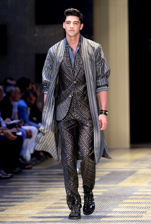 Men's fashion: Versace Spring-Summer 2013 collection