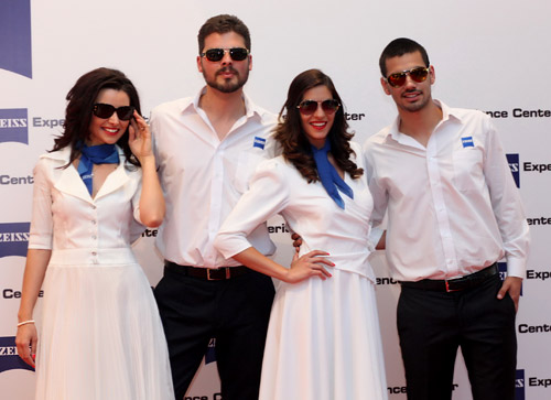 World famous sunglasses brands presented at Zeiss Experience Center, Sofia