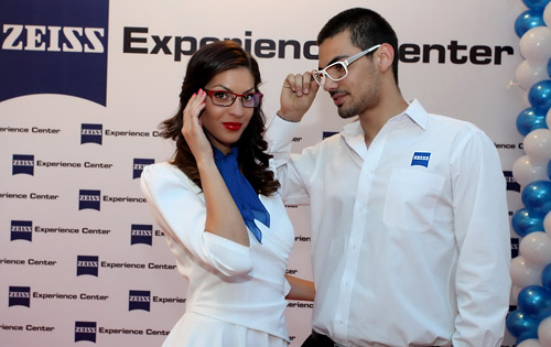 World famous sunglasses brands presented at Zeiss Experience Center, Sofia