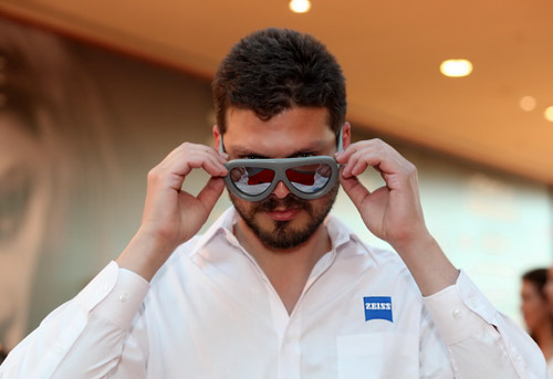 World famous sunglasses brands presented at Zeiss Experience Center, Sofia