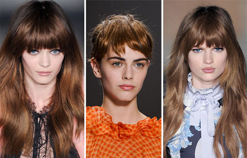 Hairstyle trends for Fall/Winter 2013-2014