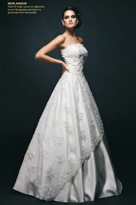 Grace and glory in Mon Amour's new collection of wedding dresses